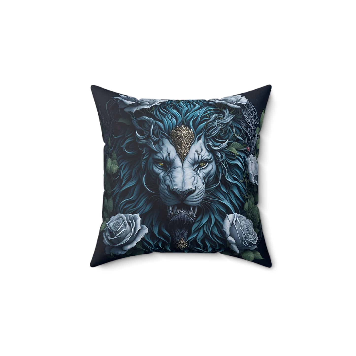 Fierce Nobility Square Pillow