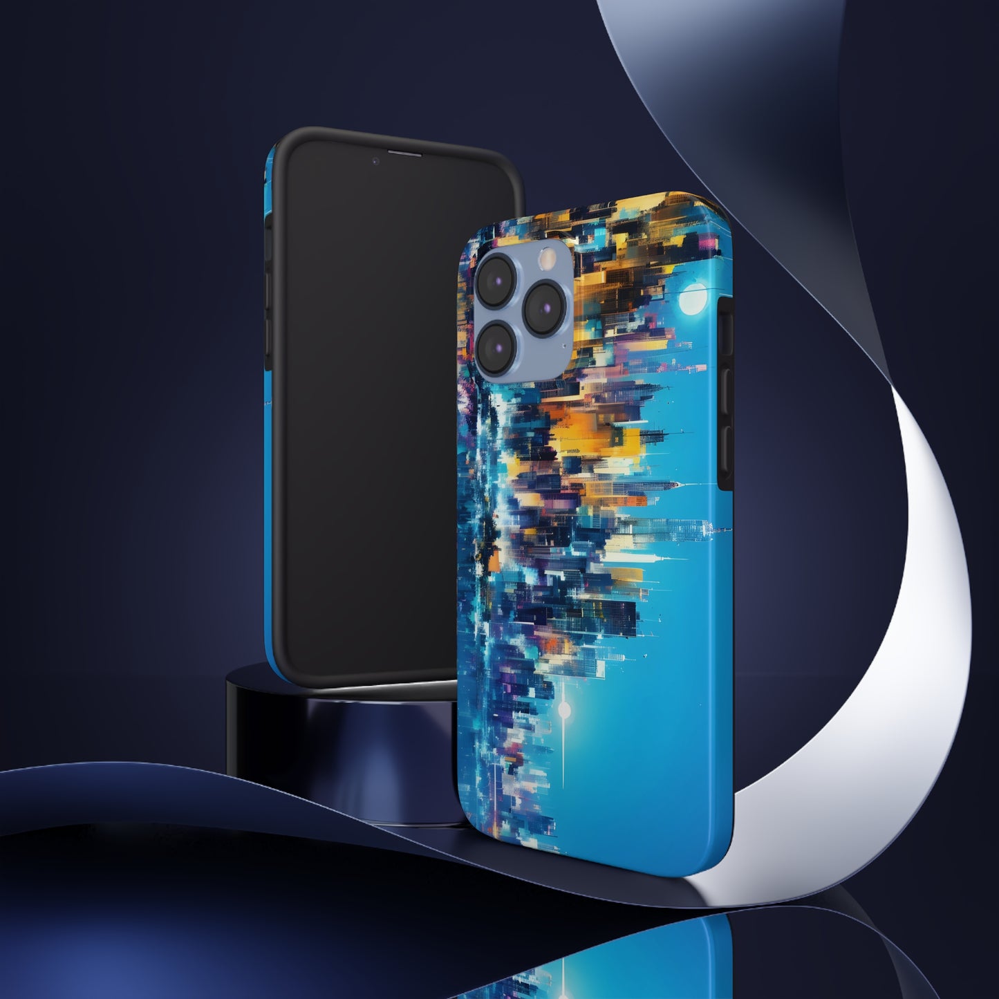 City Lights Tough Phone Case