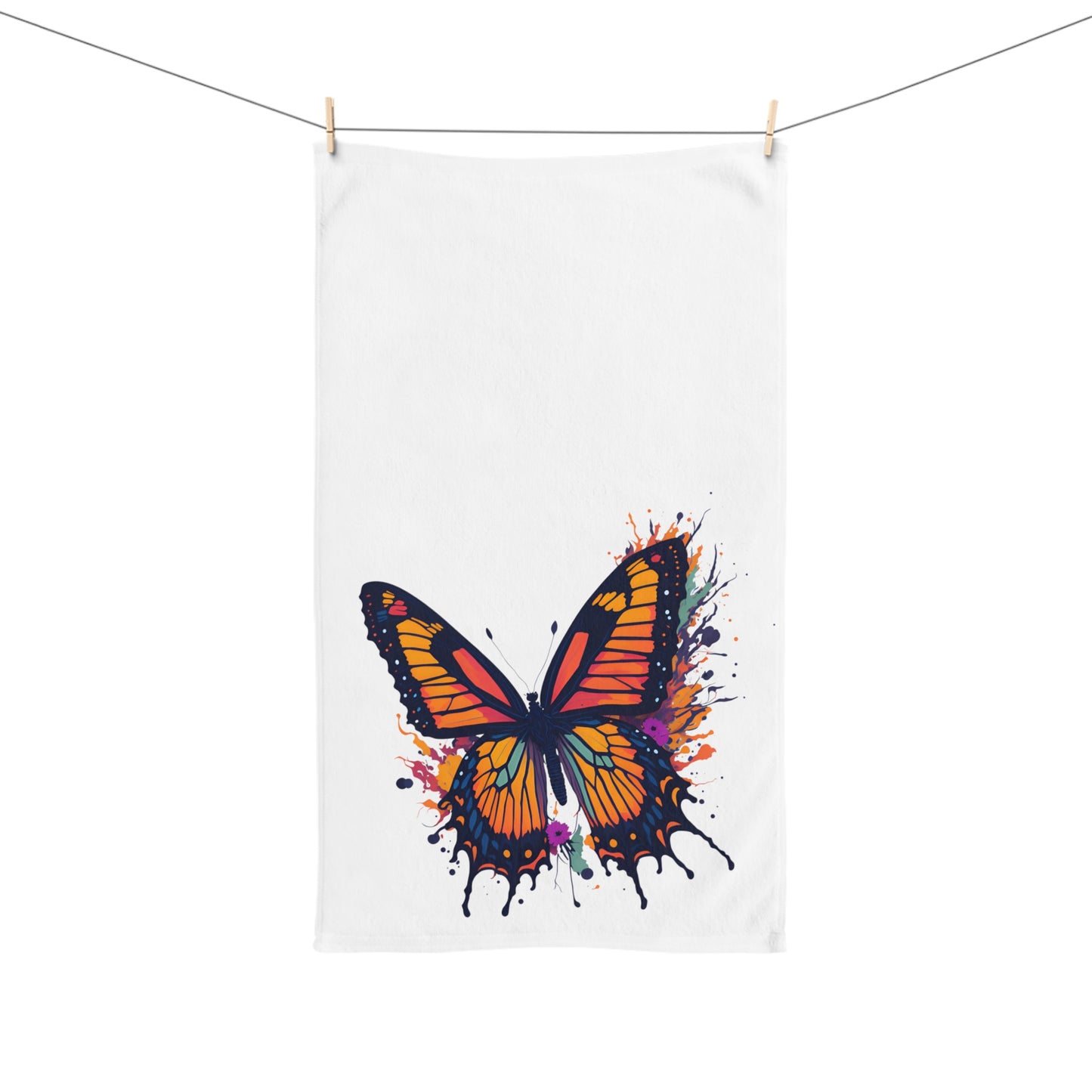 Butterfly Hand Towel