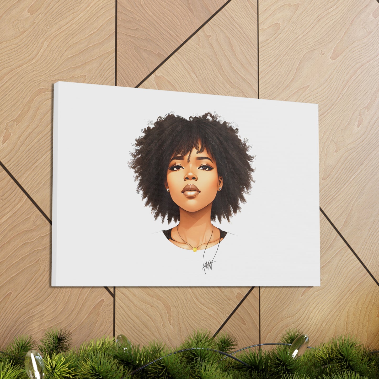 Hey Boo Canvas Gallery Wrap