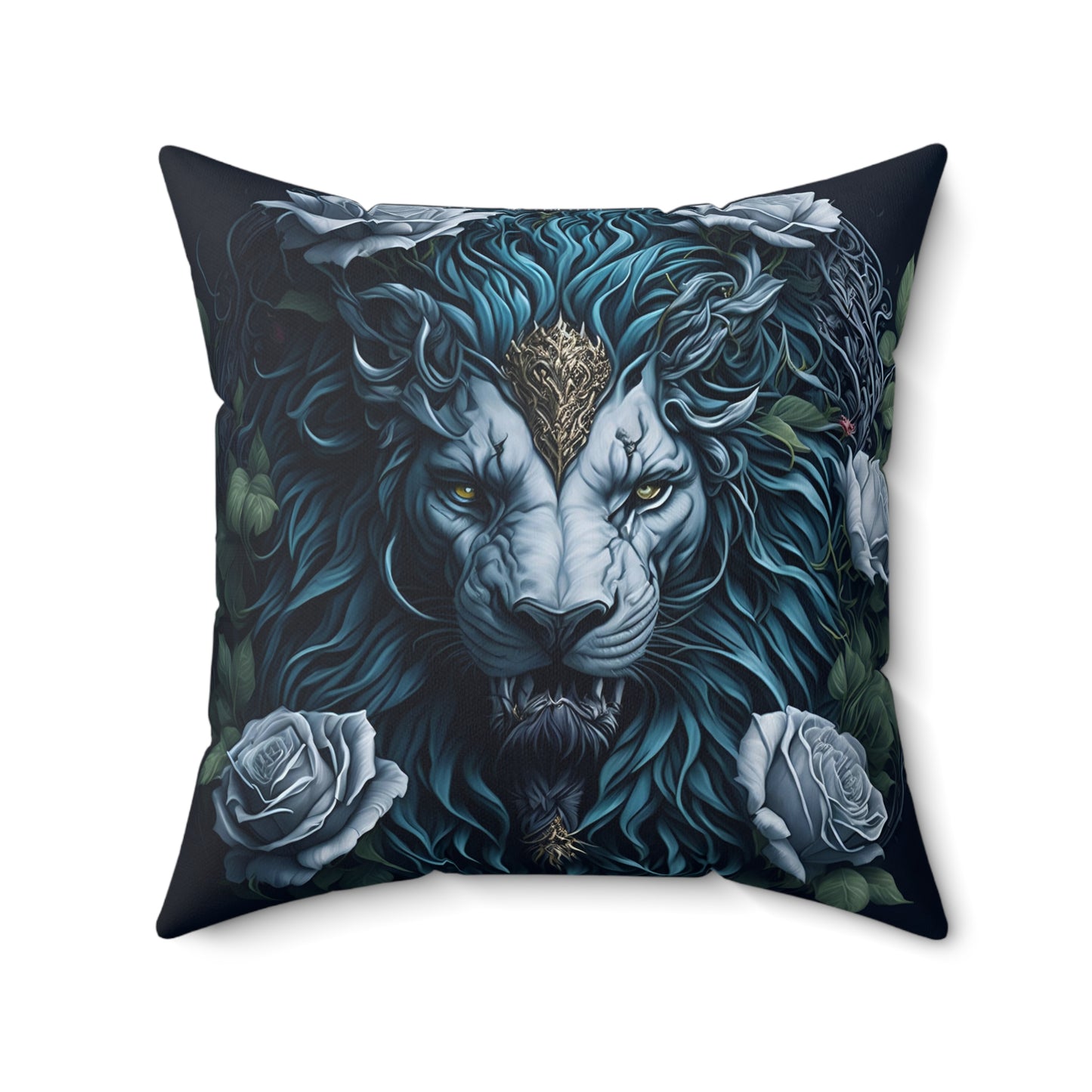 Fierce Nobility Square Pillow