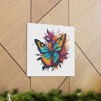 Vibrant Butterfly Canvas Gallery Wrap
