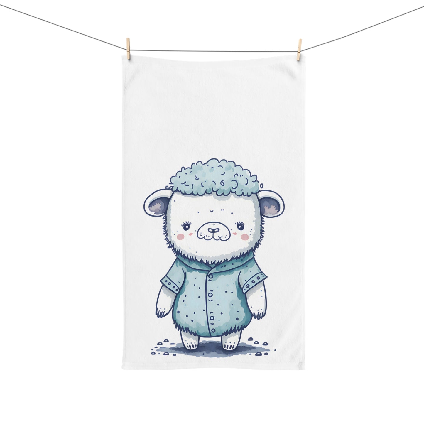 Sleepy Head Hand Towel