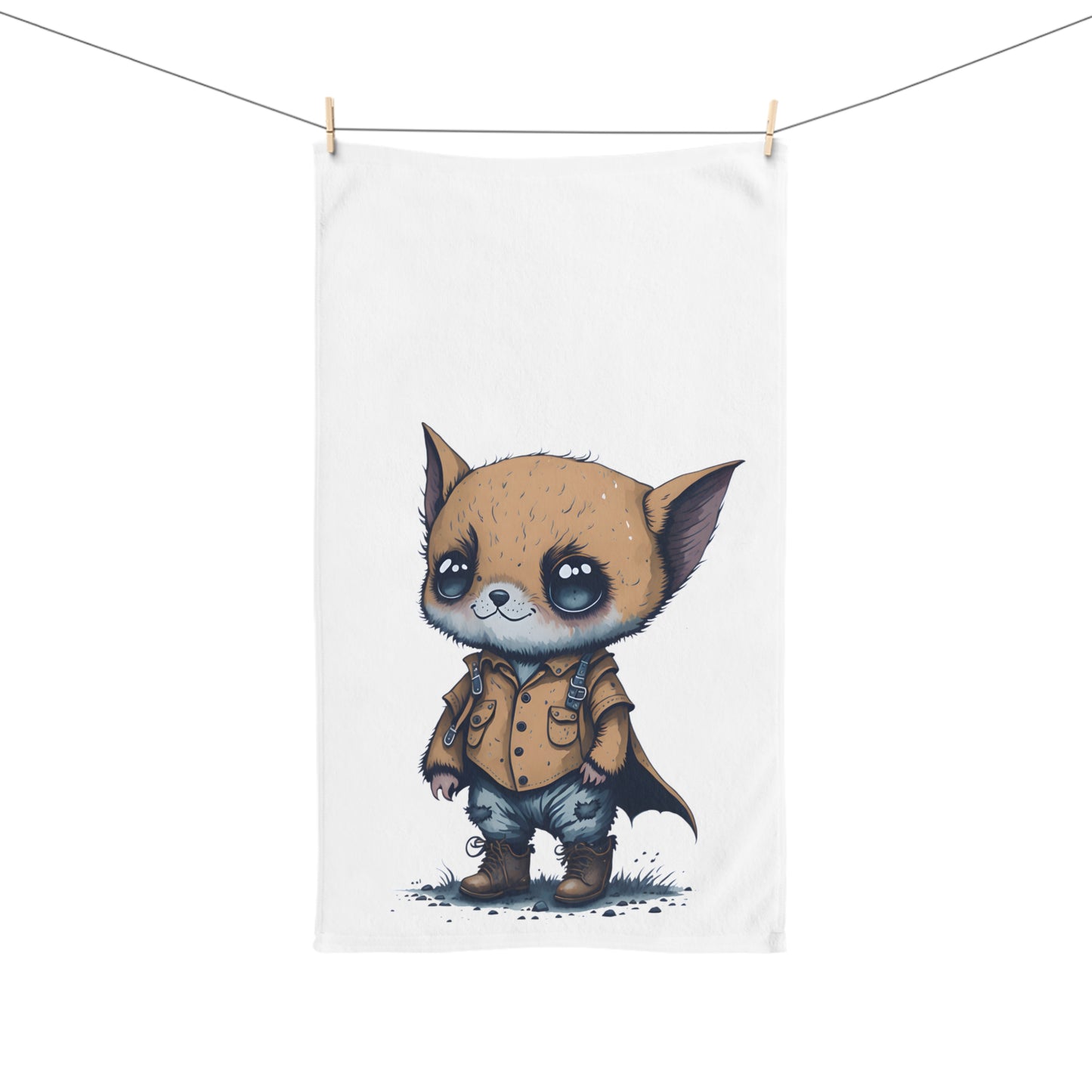 Little Creature Bat Hand Towel