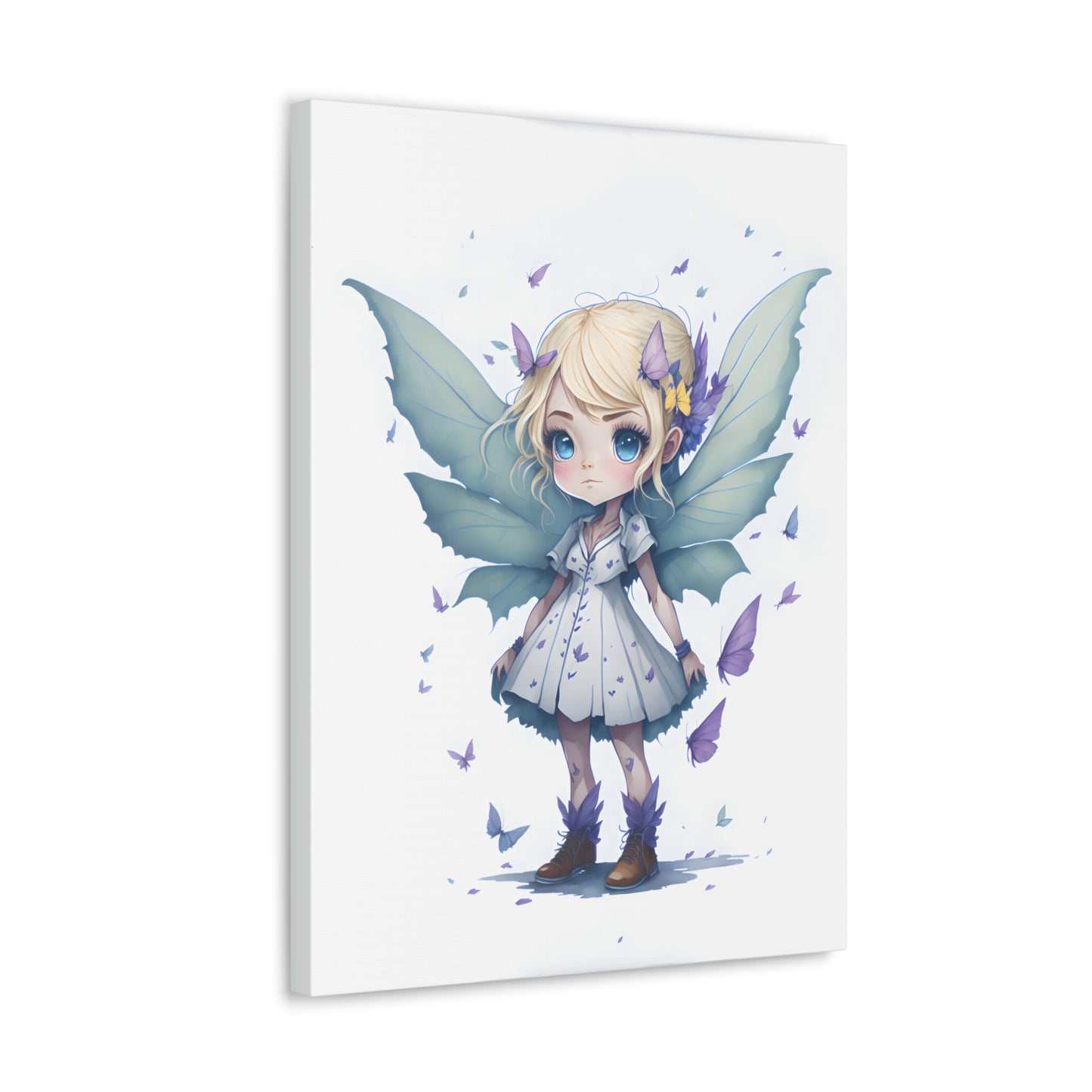 Lil Purple Fairy Canvas Print