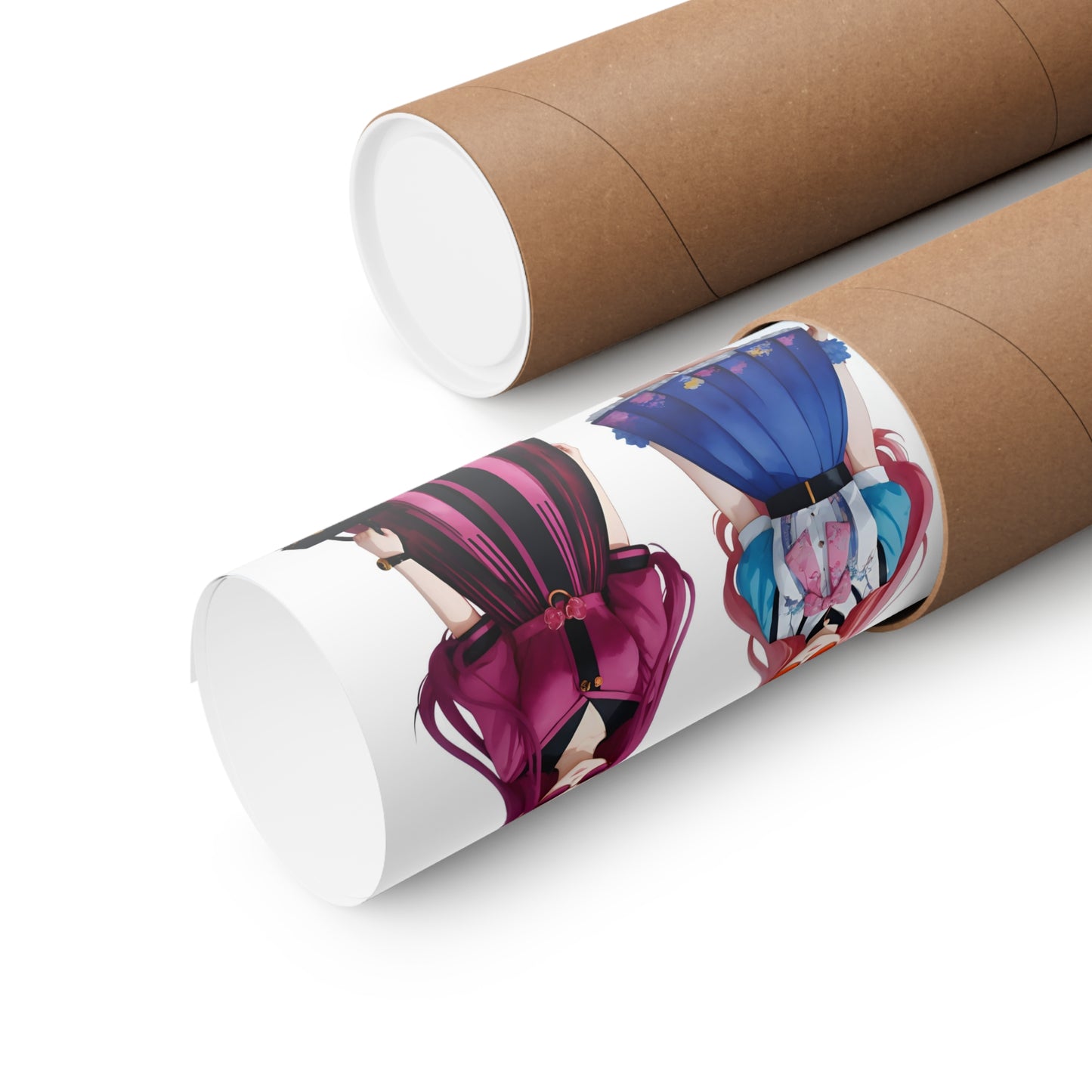 Two Chibi Glamour Girl Poster