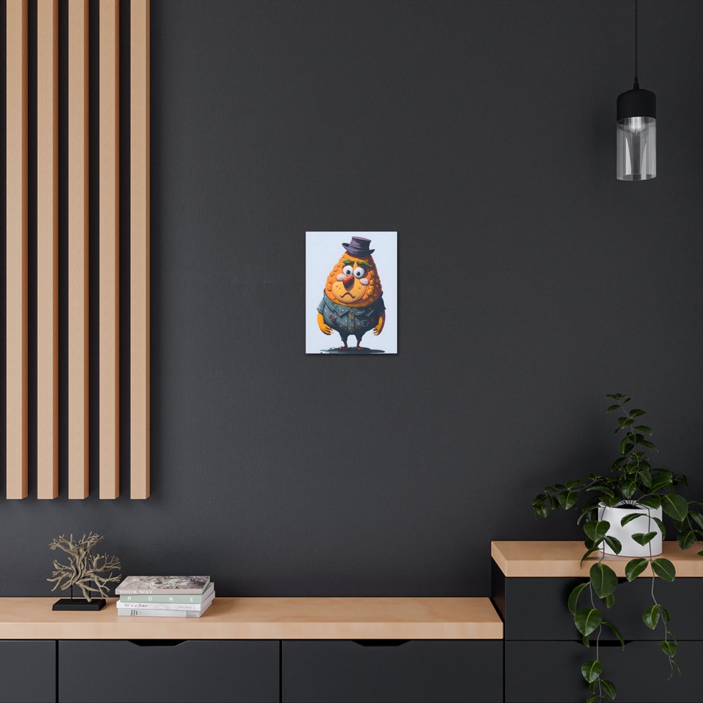 The Dressed Potato Canvas Print