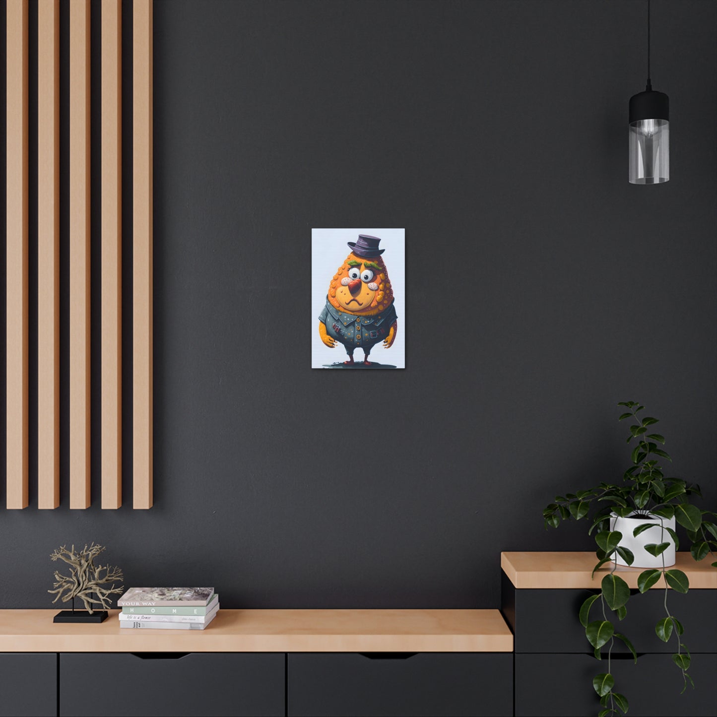 The Dressed Potato Canvas Print