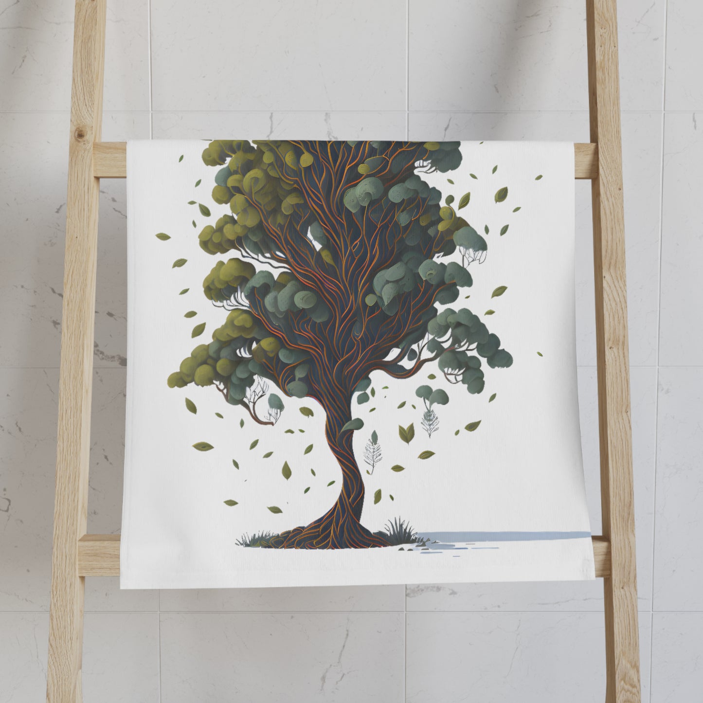 Quill Tree Hand Towel