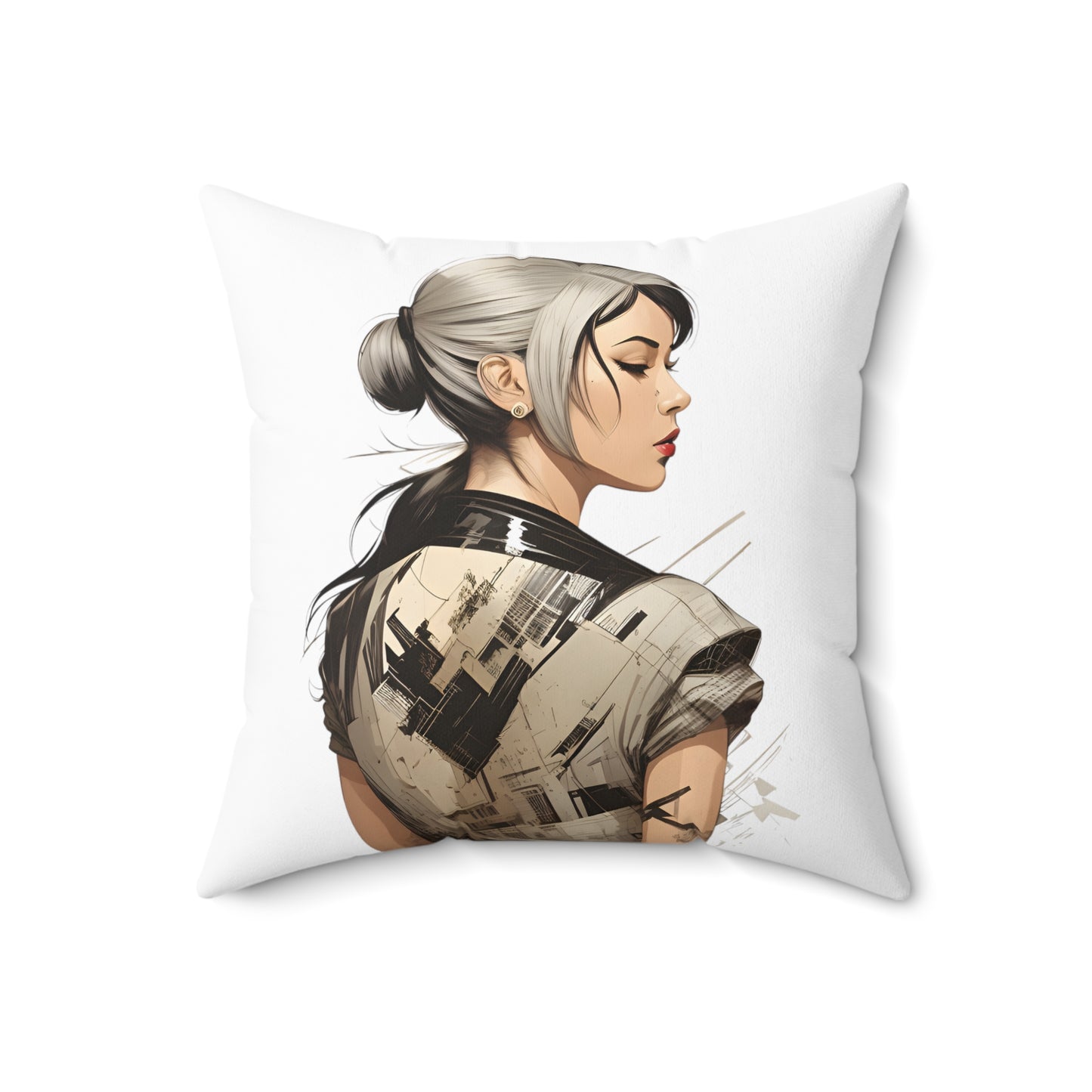 Mystic Reflections Square Pillow