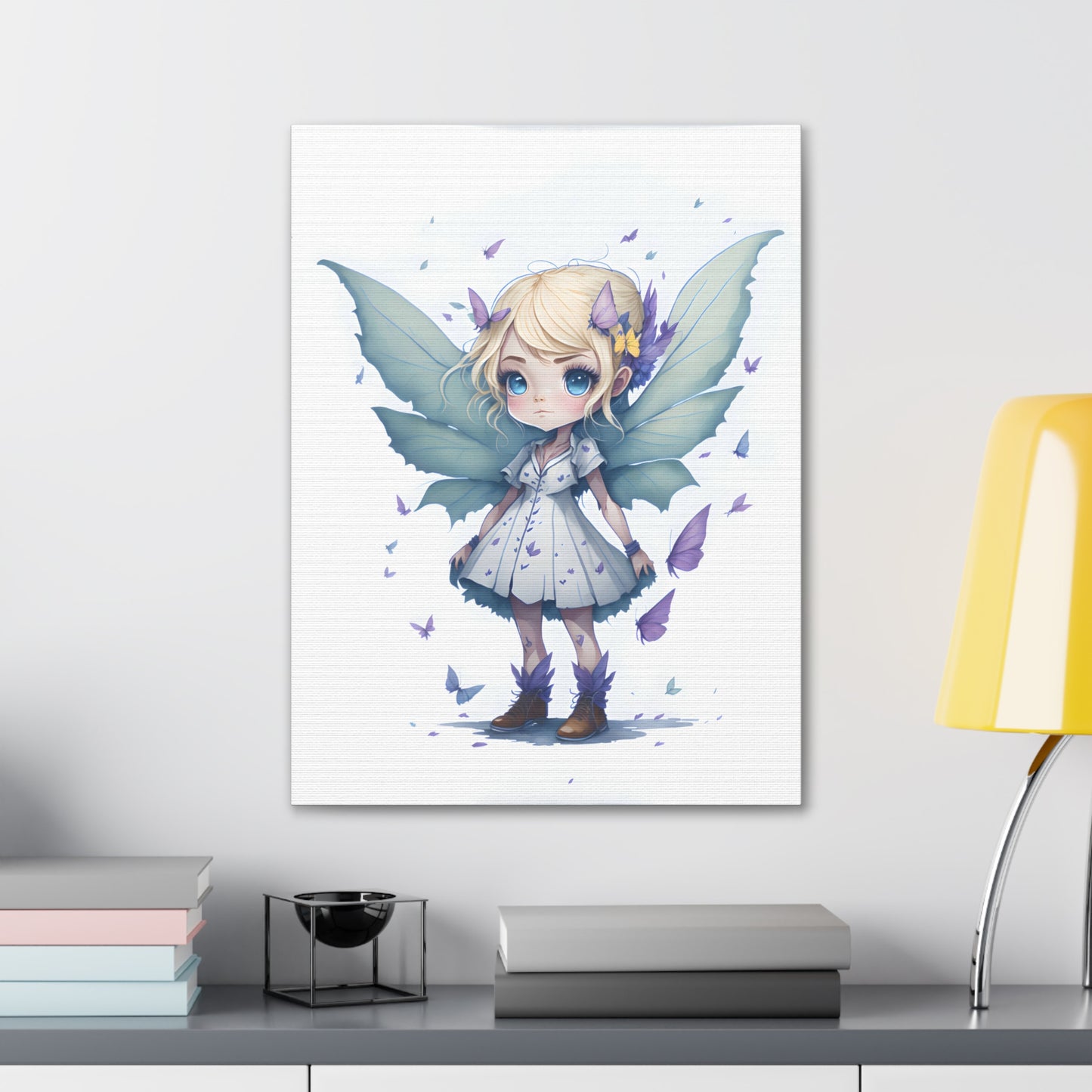 Lil Purple Fairy Canvas Print