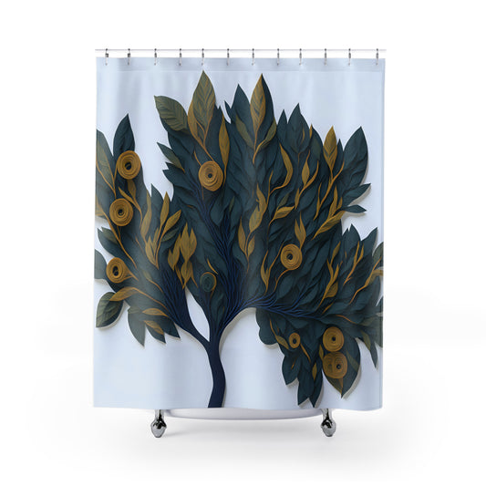 Fruit Tree Shower Curtain