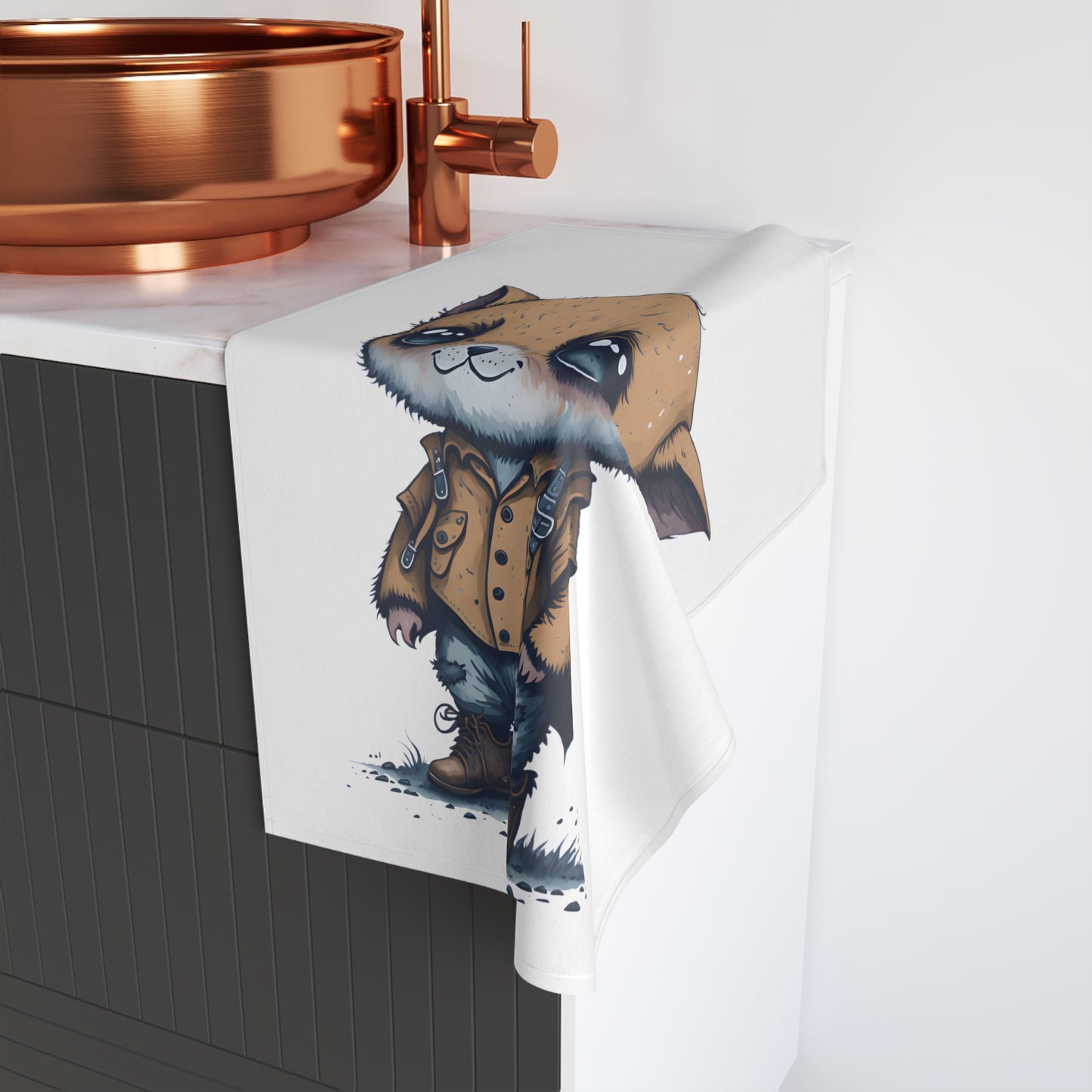 Little Creature Bat Hand Towel