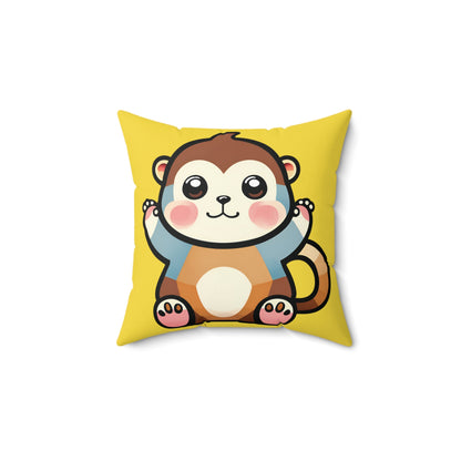 Monkey Time! Square Pillow