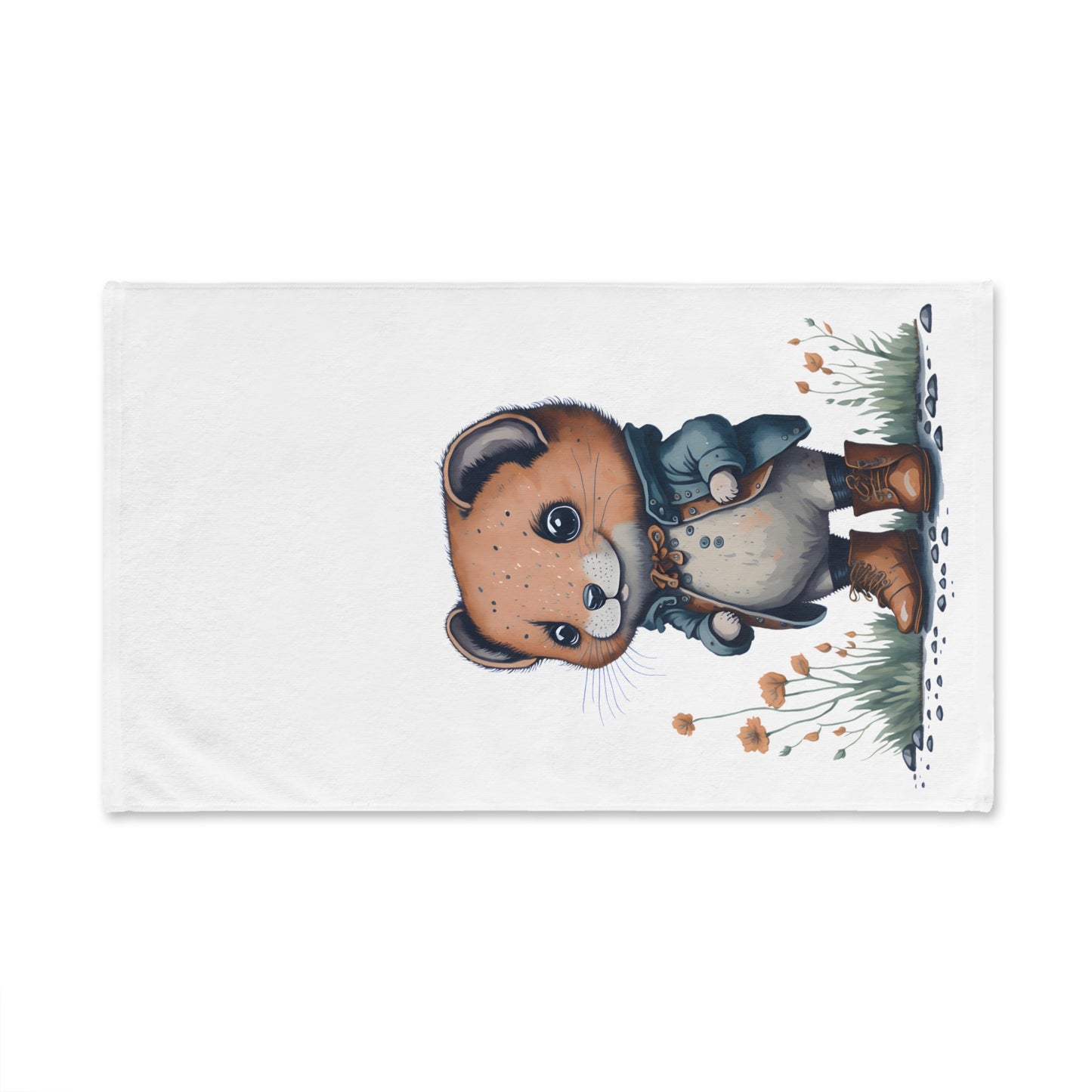 Little Critter Muskrat Farmer Hand Towel