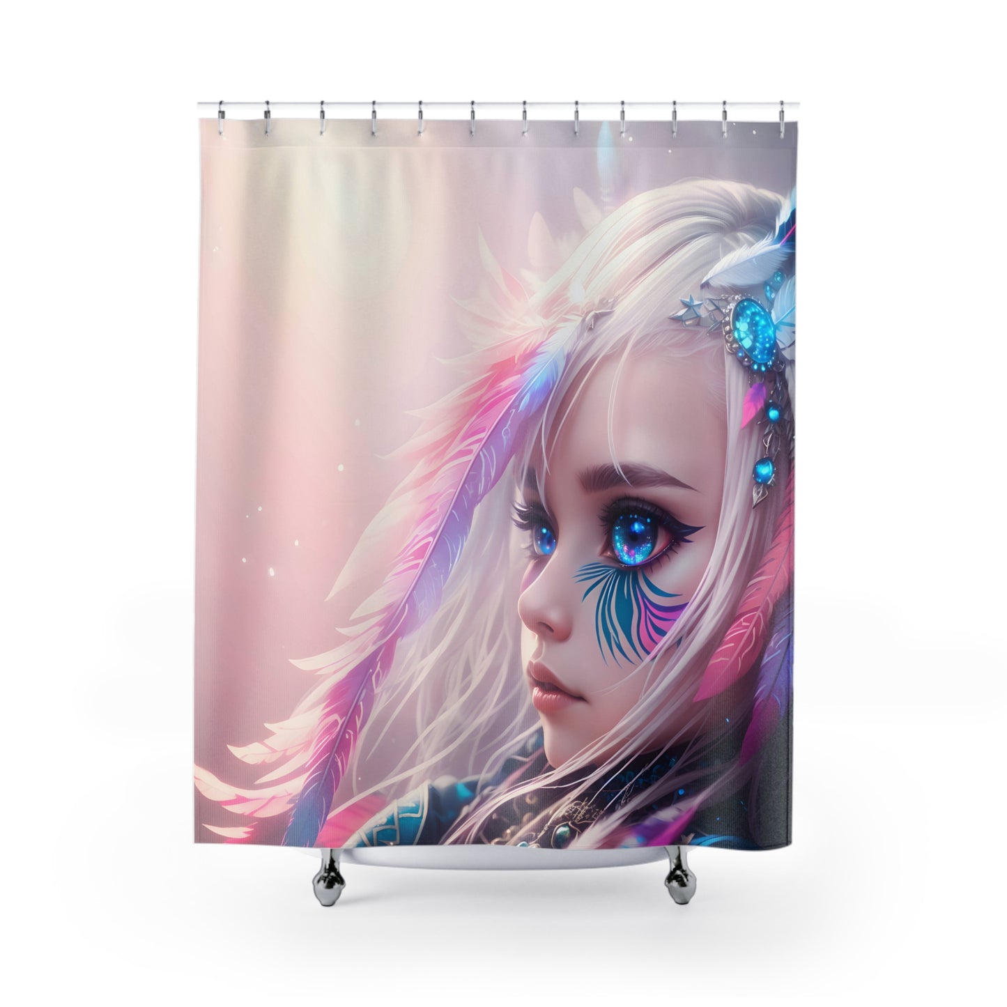 Glow Shower Curtain