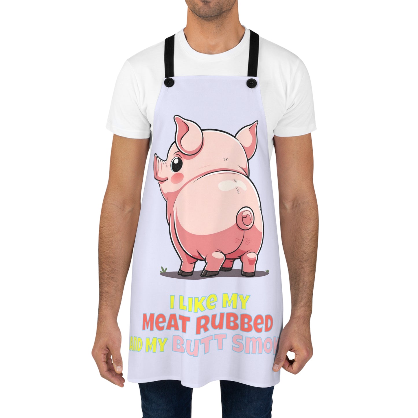 I Like My Meat Rubbed Apron