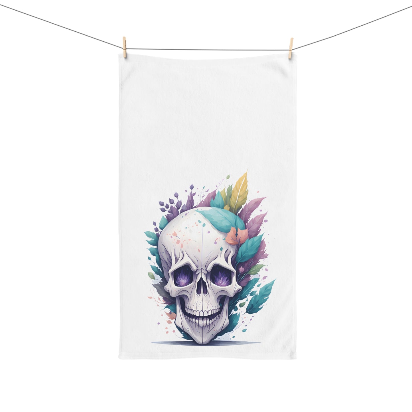 Skull Hand Towel