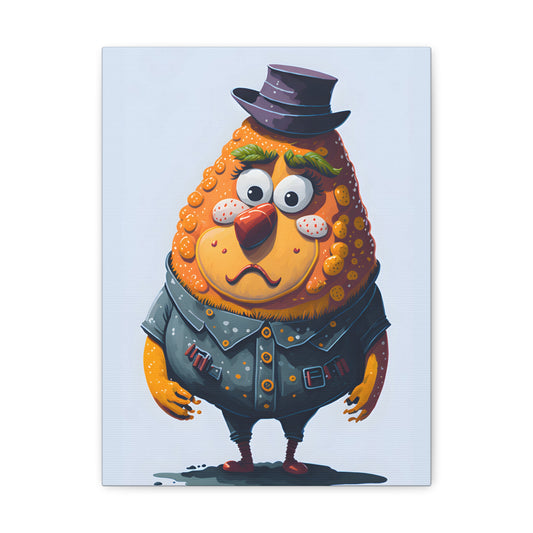 The Dressed Potato Canvas Print