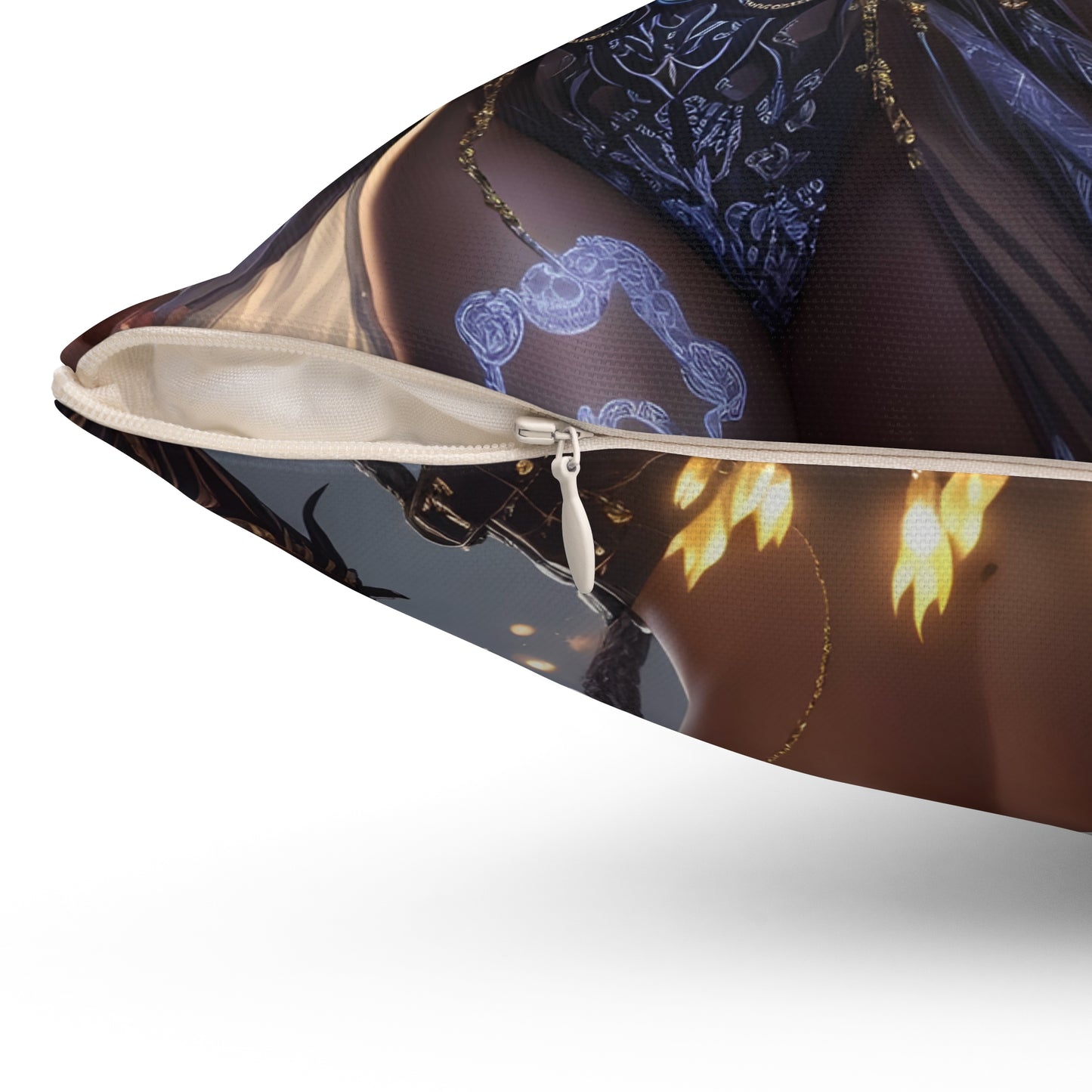 African Princess Square Pillow