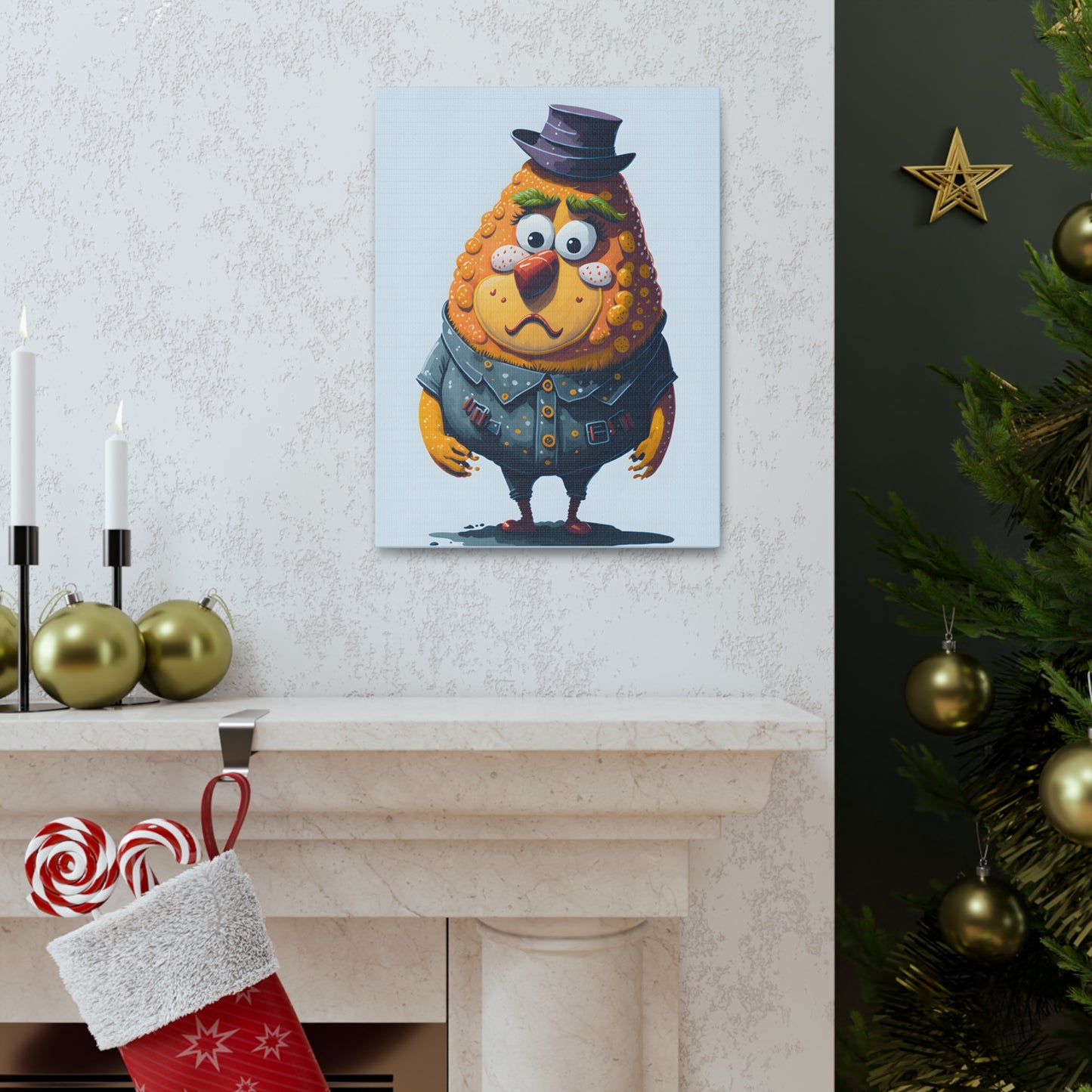 The Dressed Potato Canvas Print