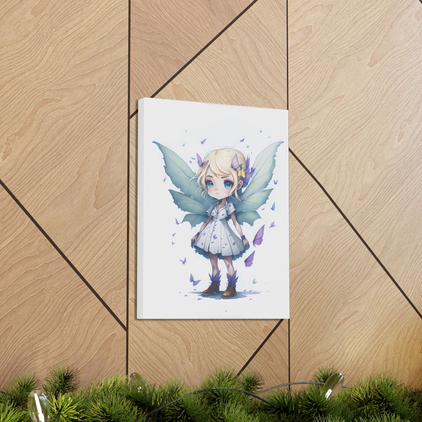 Lil Purple Fairy Canvas Print