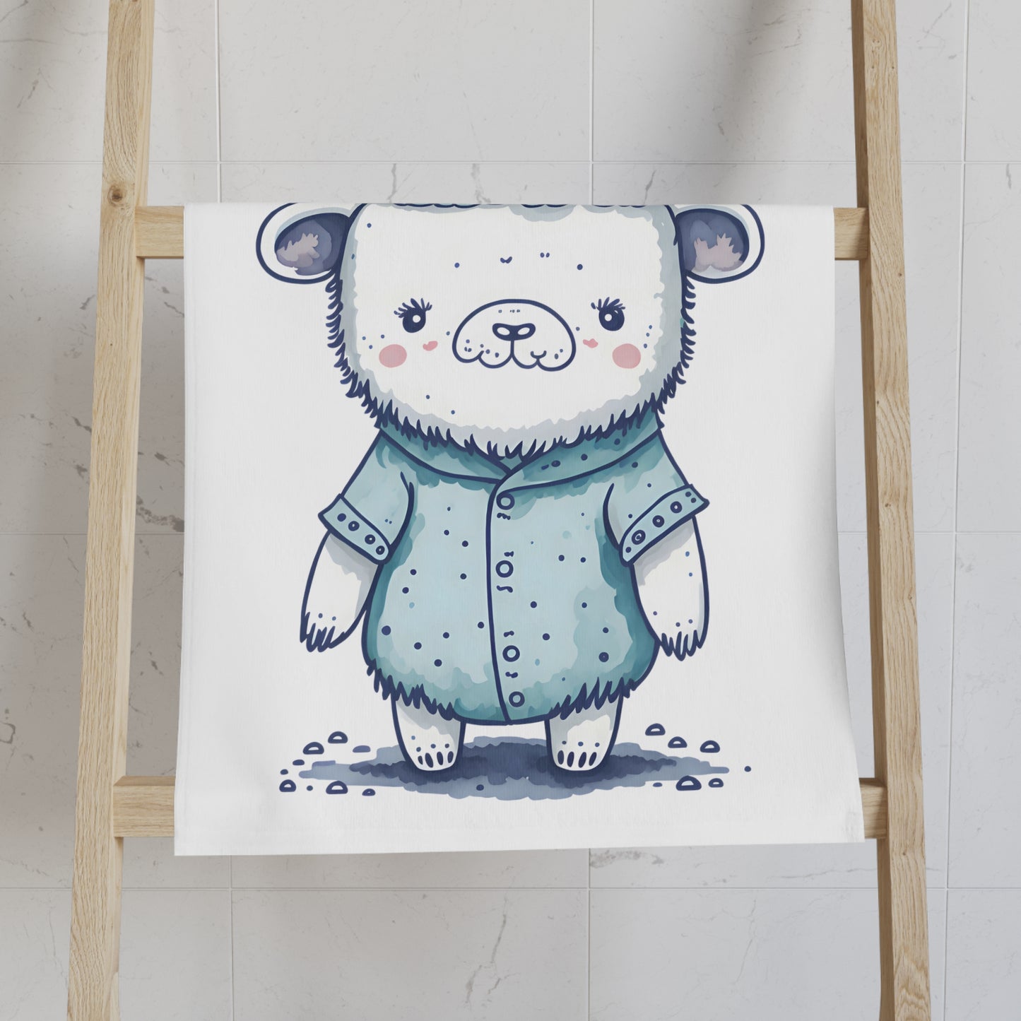 Sleepy Head Hand Towel