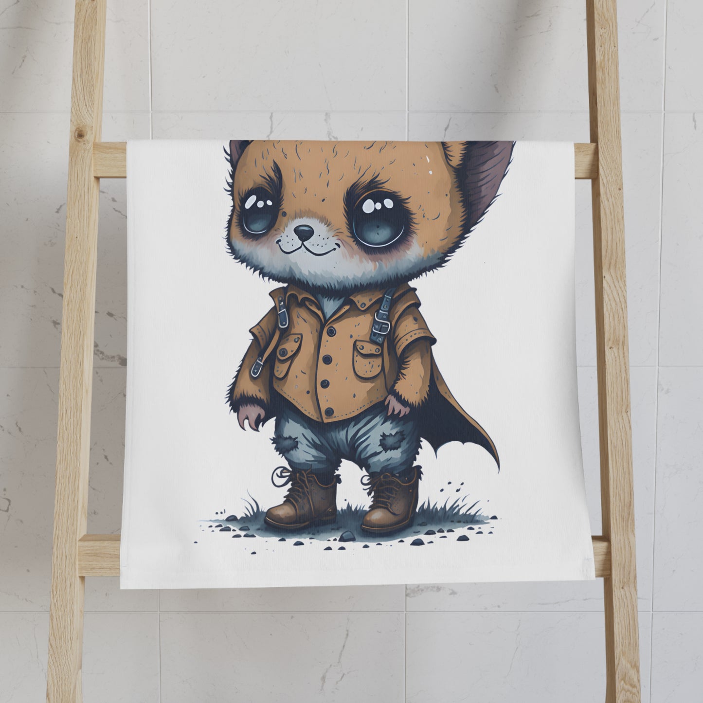 Little Creature Bat Hand Towel
