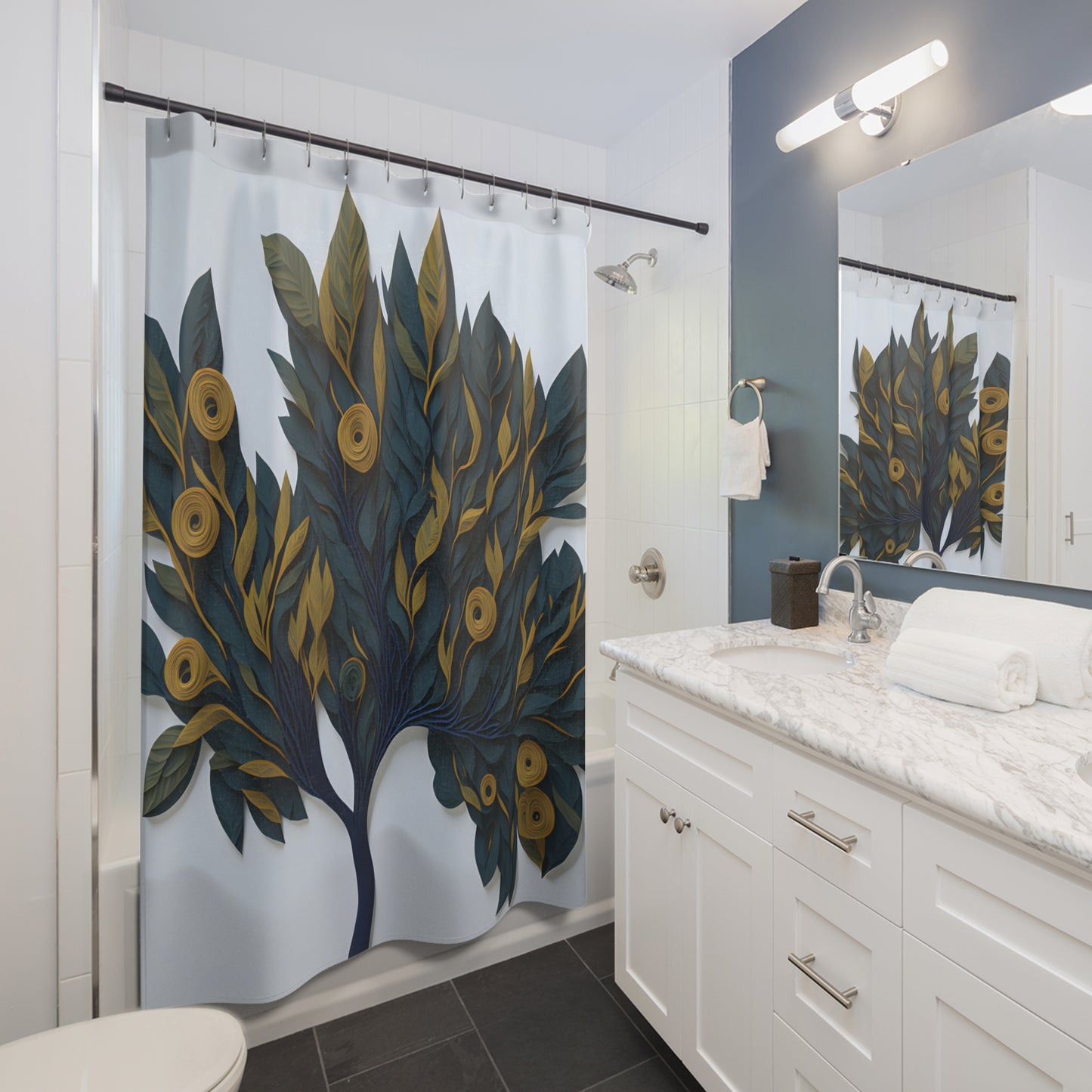 Fruit Tree Shower Curtain