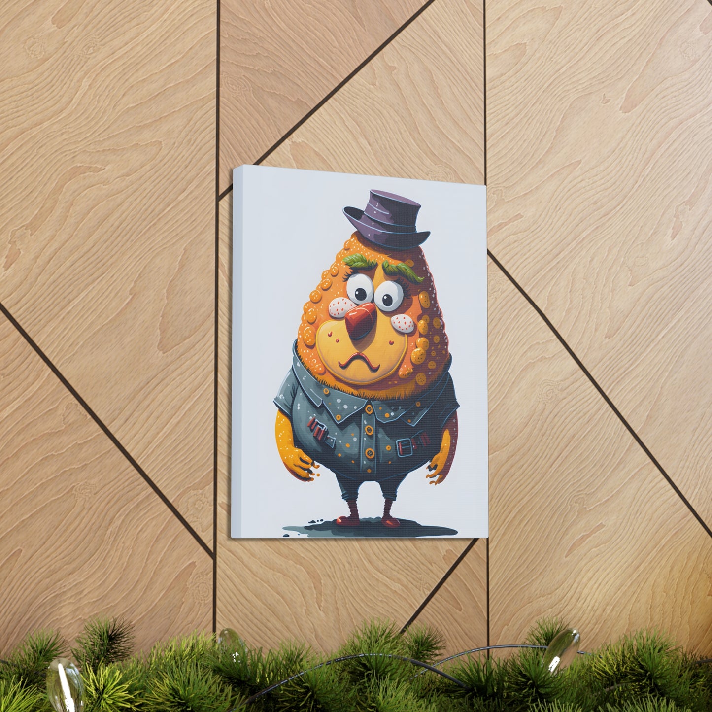 The Dressed Potato Canvas Print