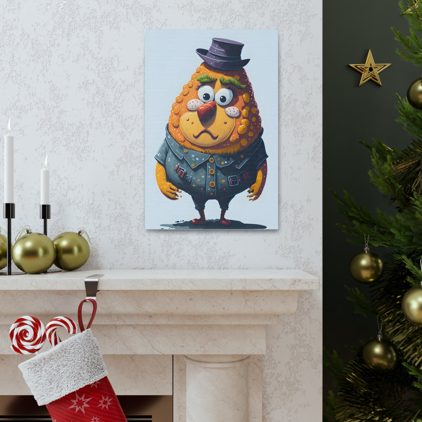 The Dressed Potato Canvas Print