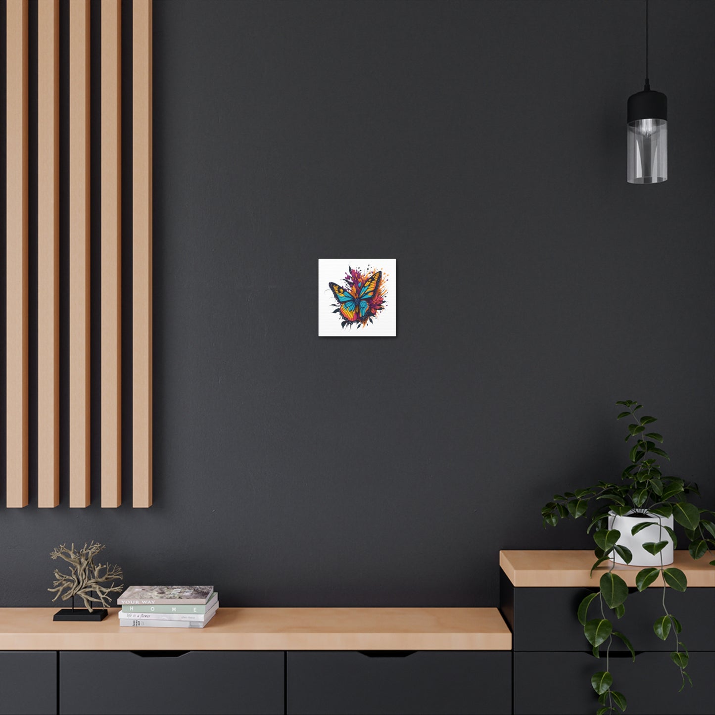 Vibrant Butterfly Canvas Gallery Wrap