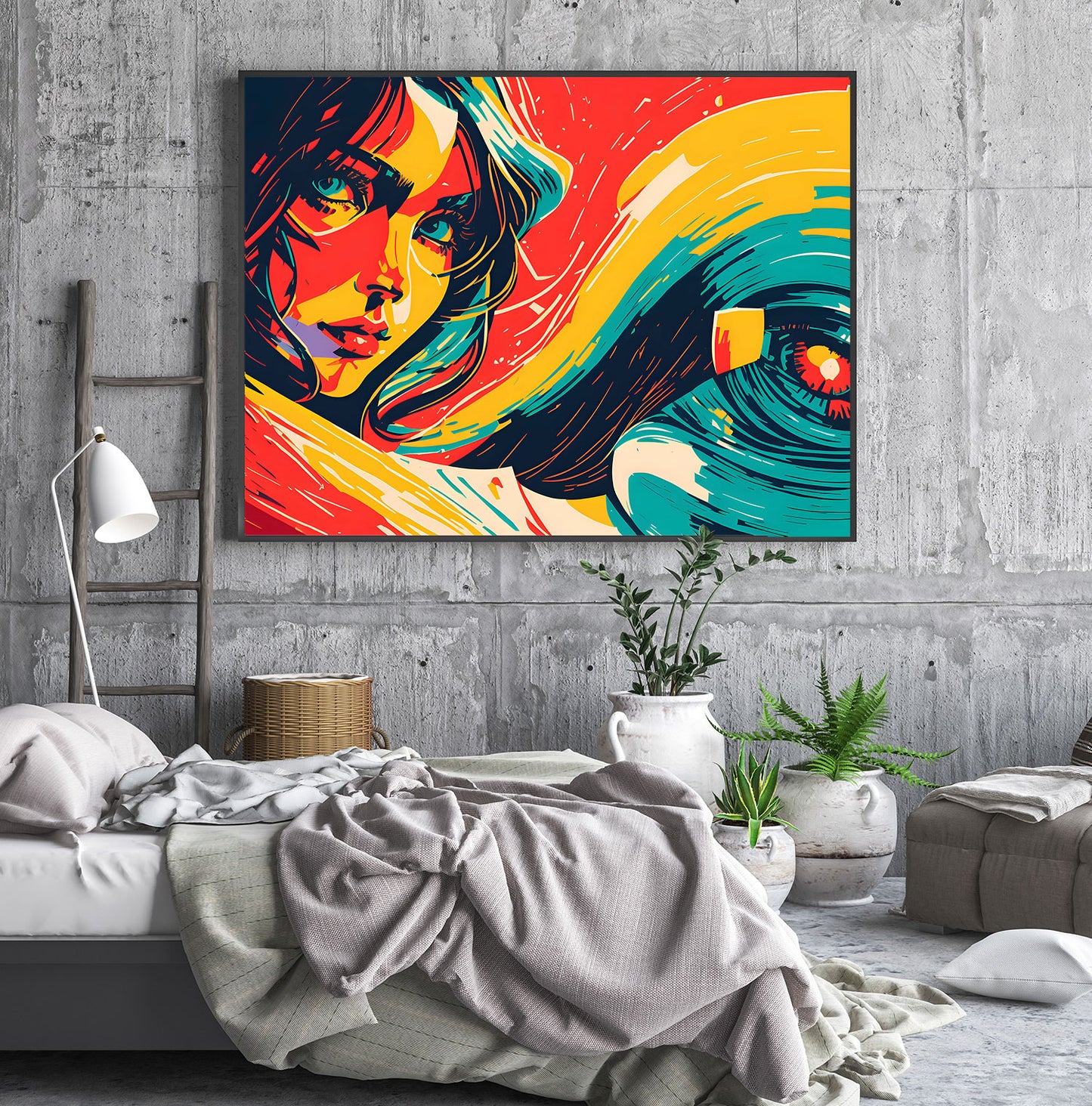 Eye of the Storm Framed Print