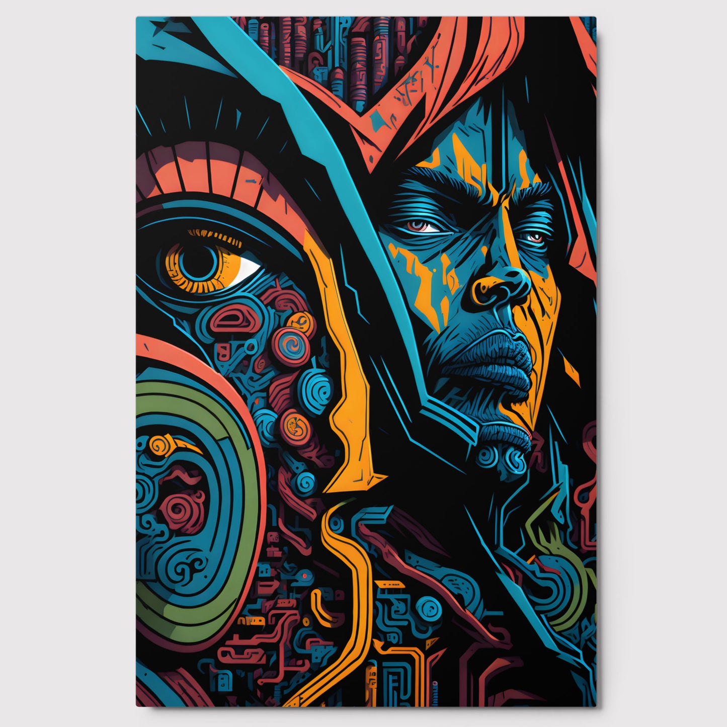 Beyond the Surface Metal Poster