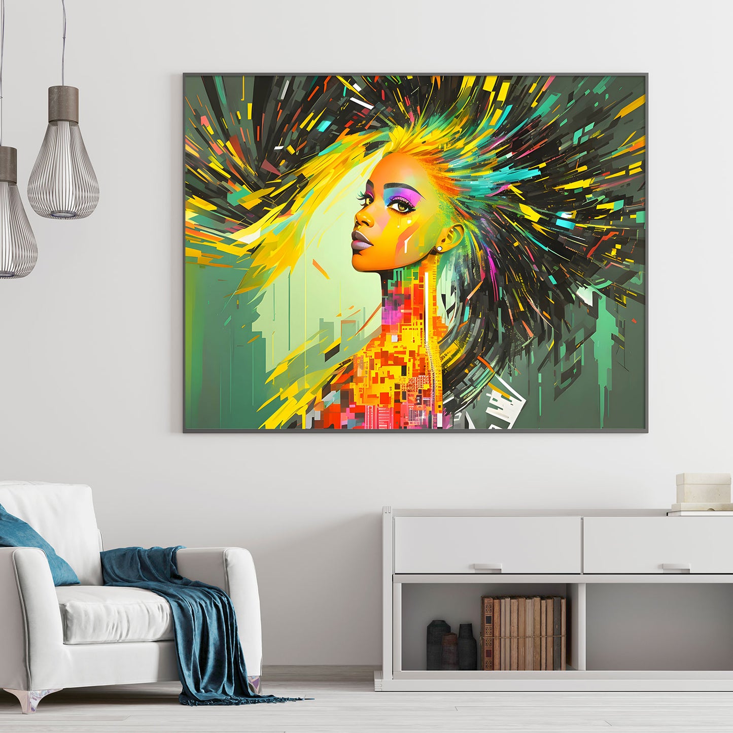 Chroma Queen Digital Print