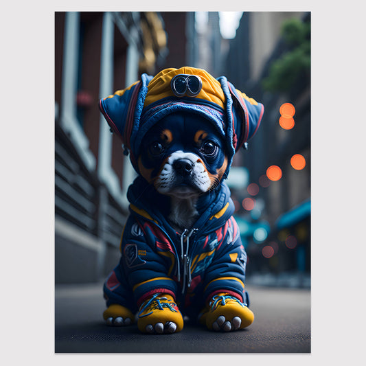 City Pup Poster