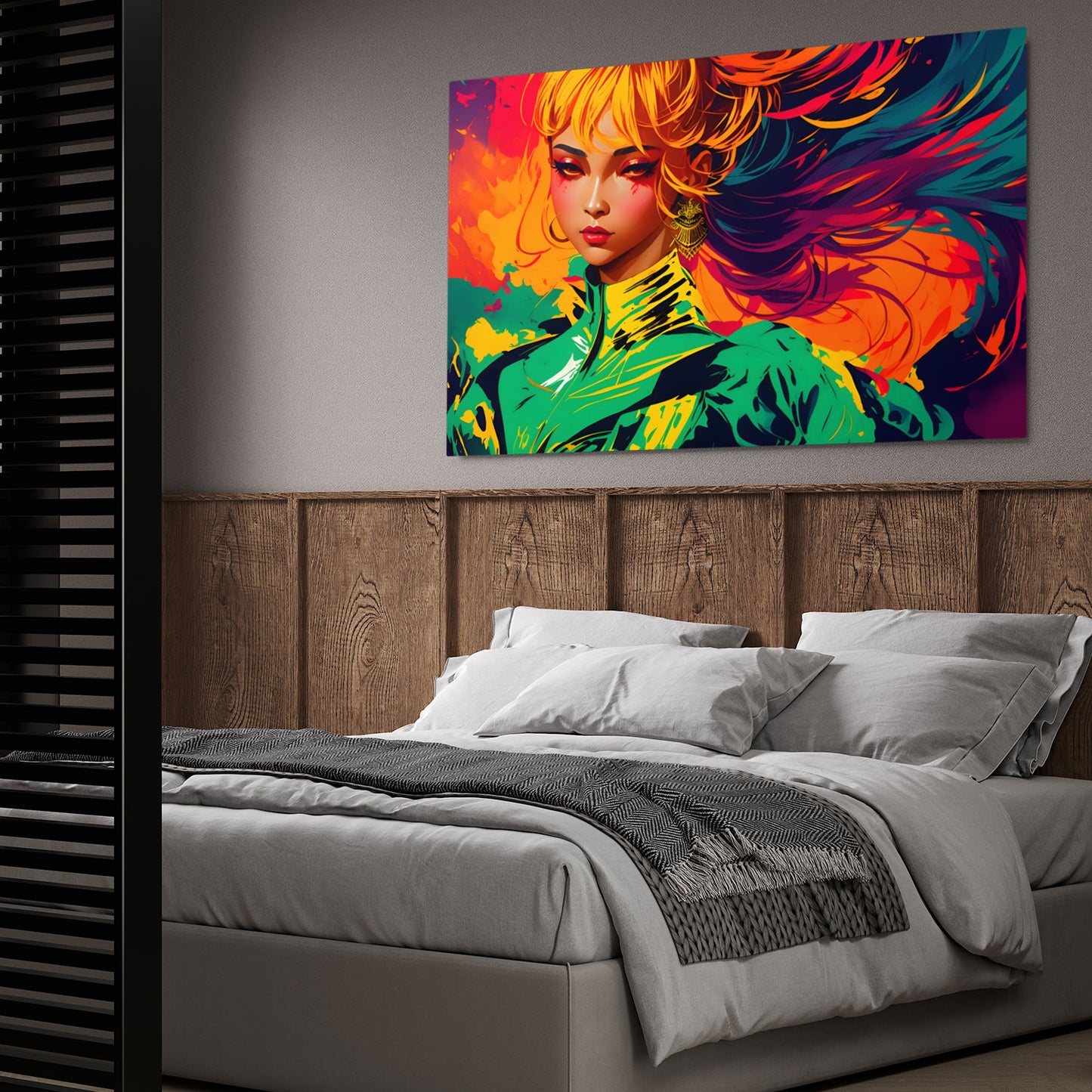 Color Tears Metal Poster