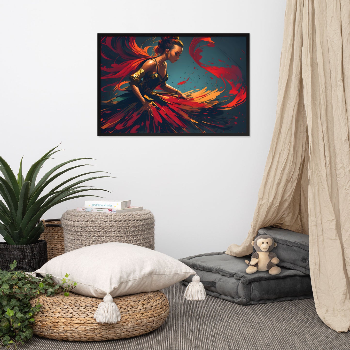 Let Me Be Free Framed Print