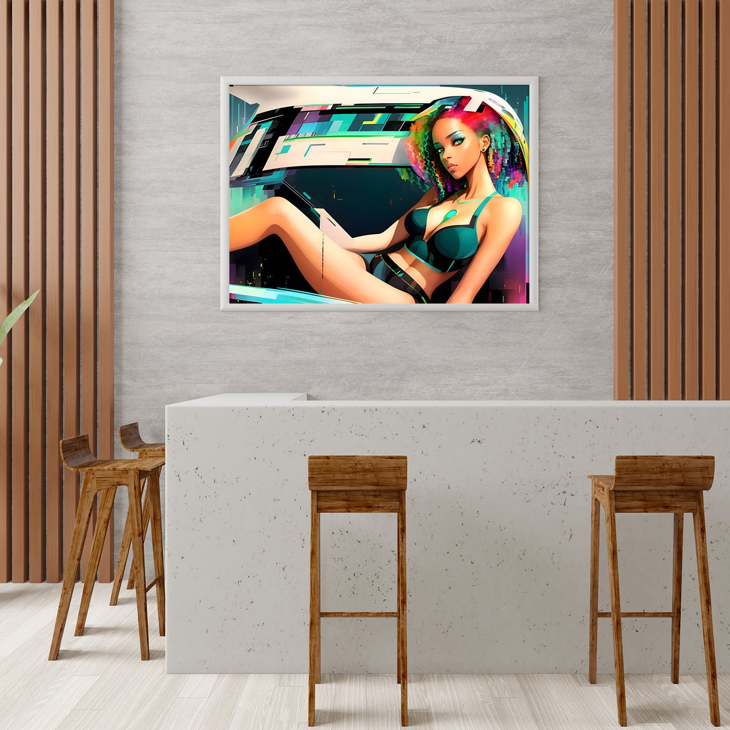 Digital Melody Downloadable Print