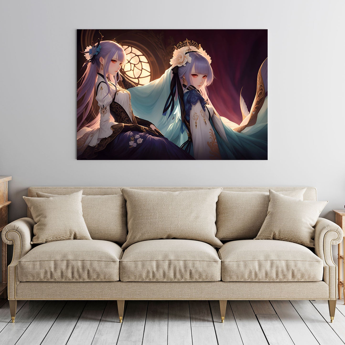 Reflecting Princess Premium Matte Poster