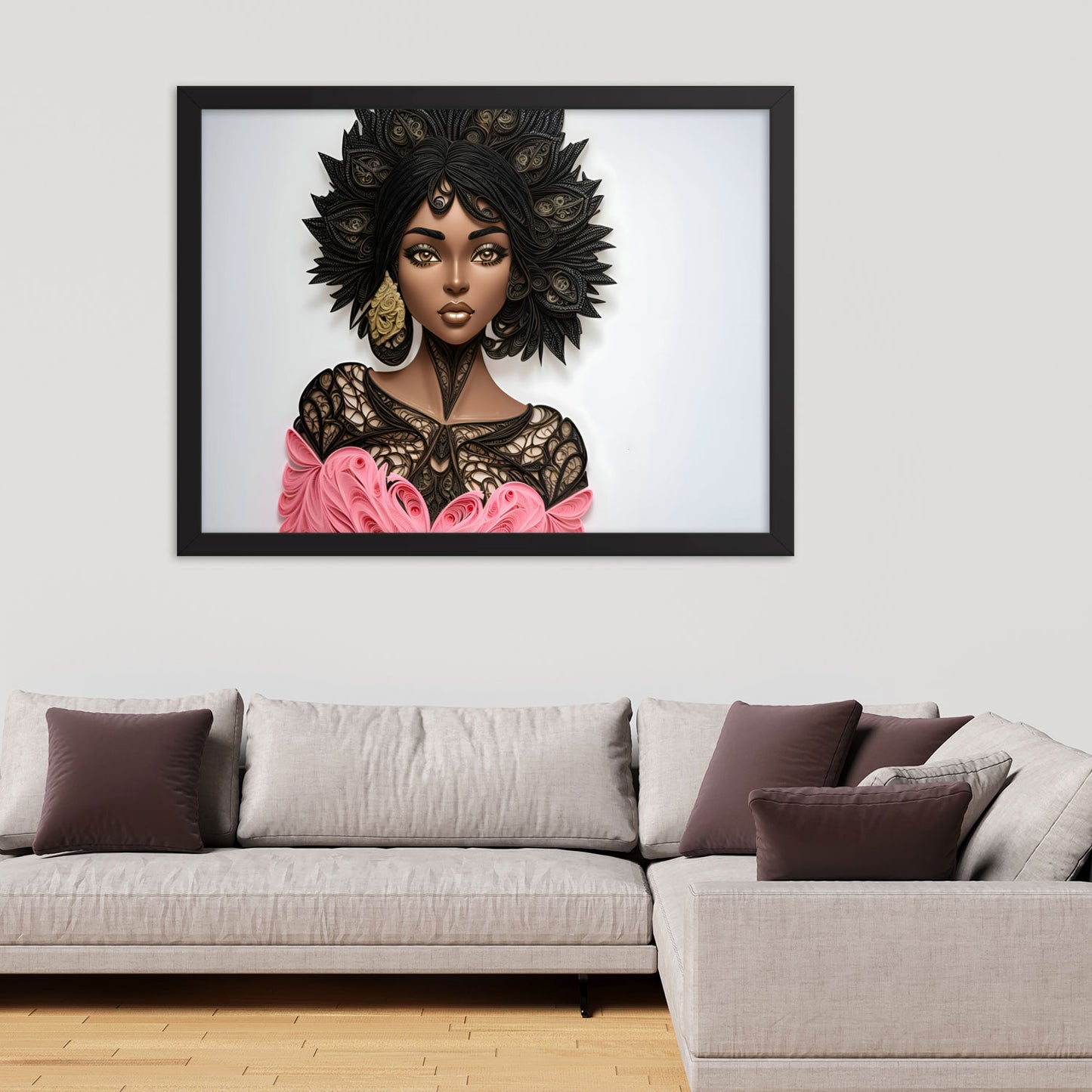 Dynasty Princess Framed Print Art