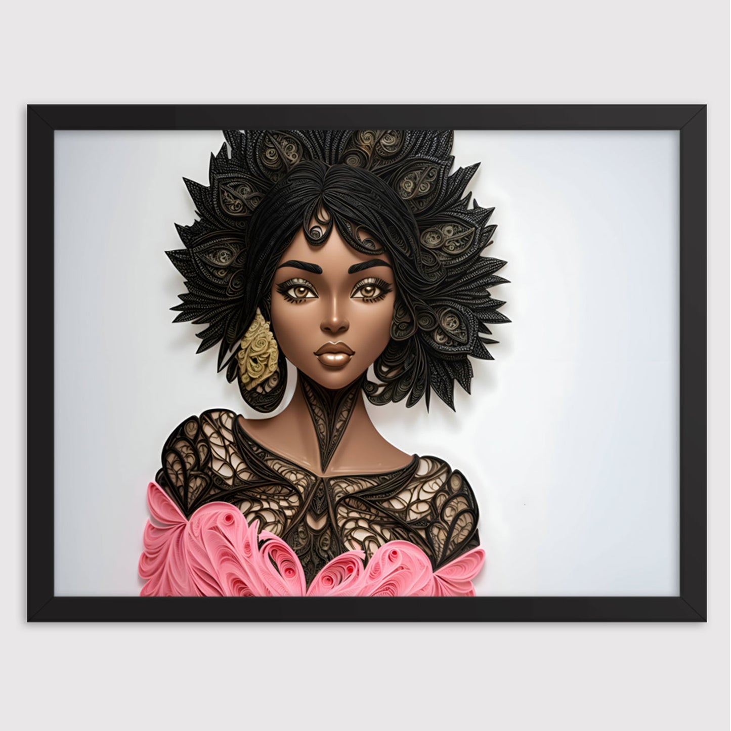 Dynasty Princess Framed Print Art