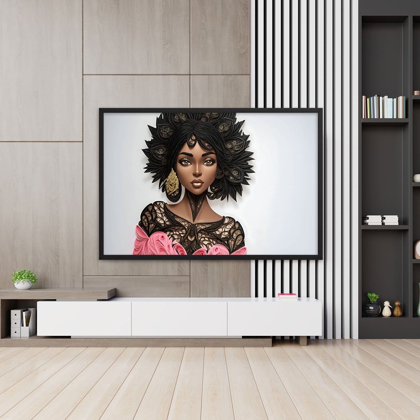 Dynasty Princess Framed Print Art