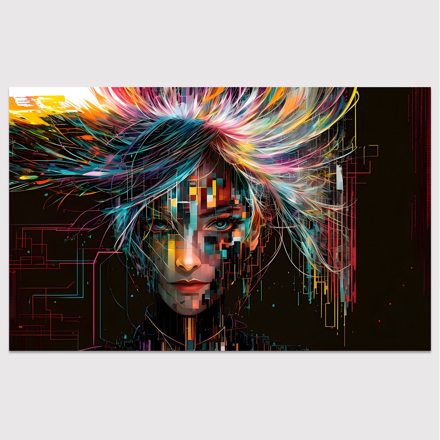 Emergence Metal Framed Print