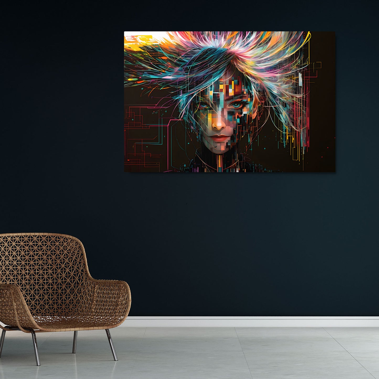 Emergence Digital Art Print