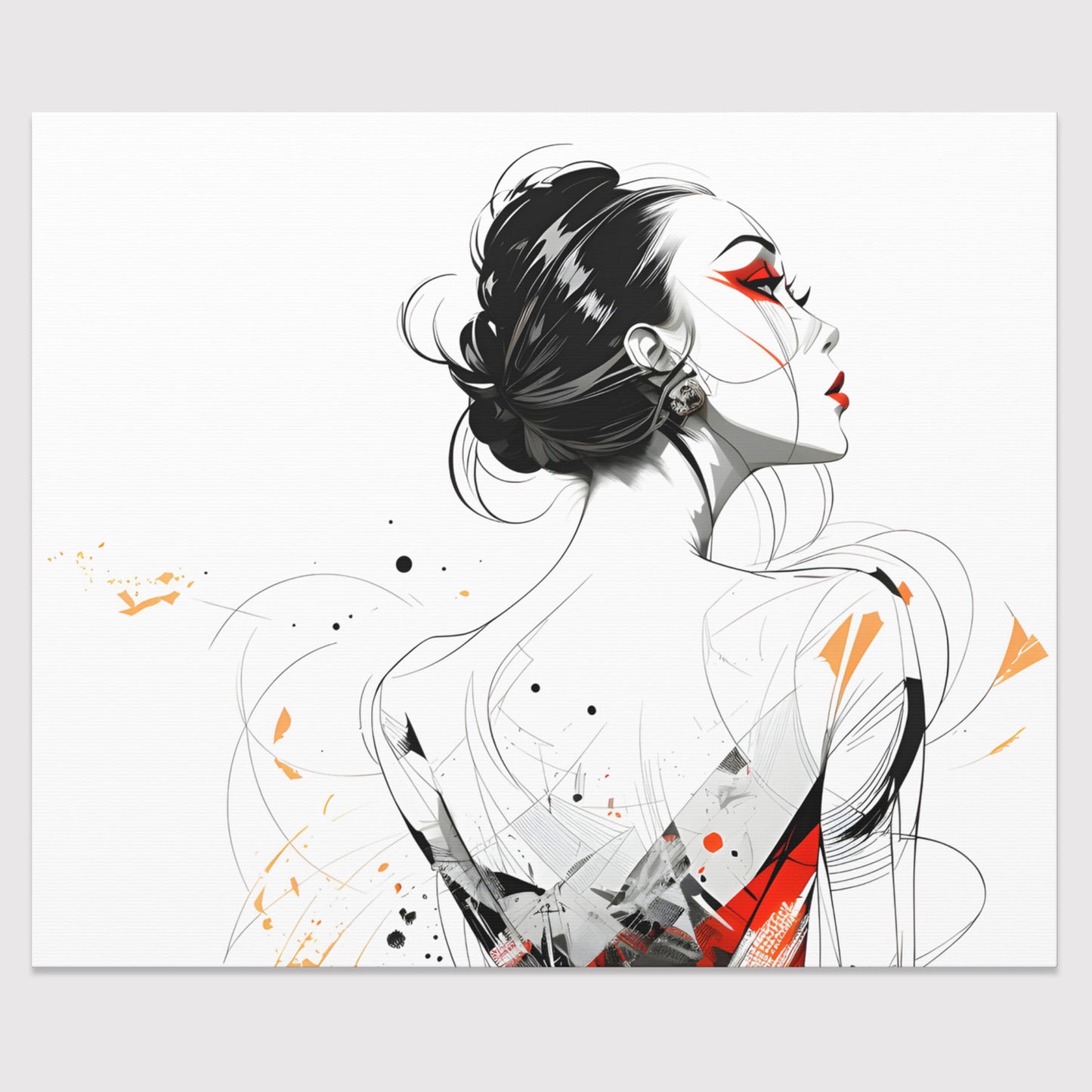 Ethereal Glance Canvas Print