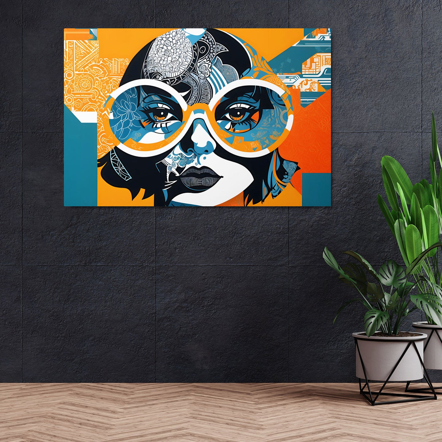 Glimpse of Perception Metal Poster