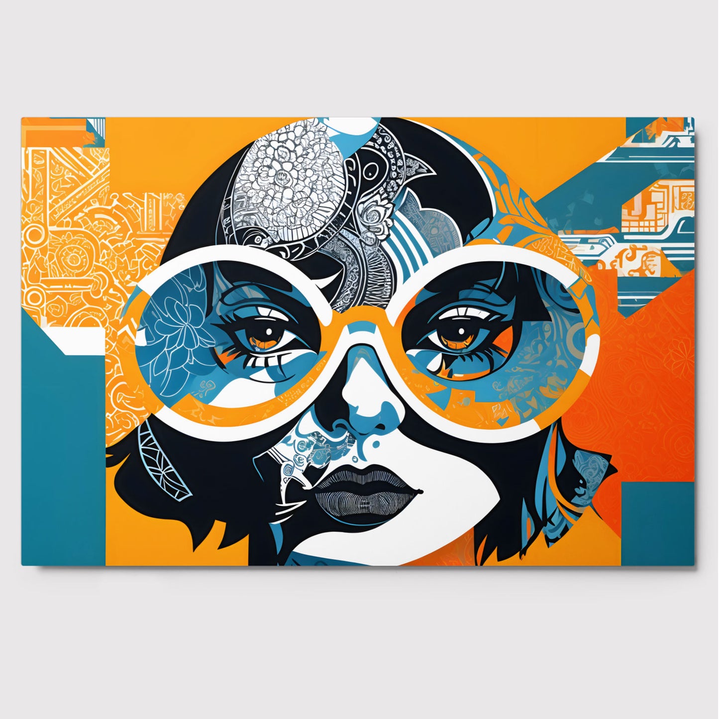 Glimpse of Perception Metal Poster