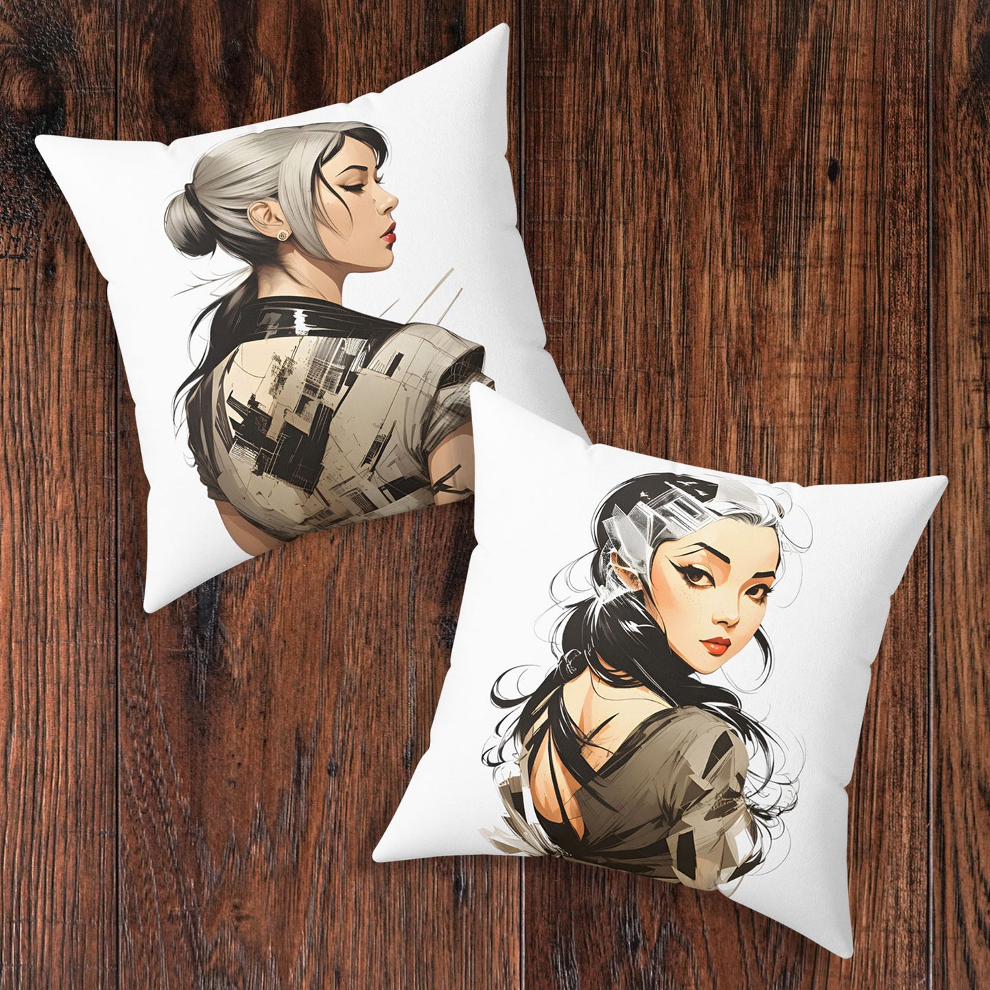 Mystic Reflections Square Pillow