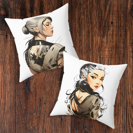 Mystic Reflections Square Pillow